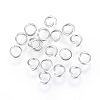 Tarnish Resistant 304 Stainless Steel Open Jump Rings LS-STAS-F110-08P-1