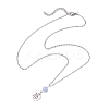 12Pcs 12 Styles 304 Stainless Steel Constellations Pendant Cable Chain Necklaces NJEW-JN05106-5