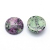 Natural Ruby in Zoisite Cabochons G-P393-R34-4MM-2