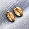 316 Surgical Stainless Steel Hoop Earrings for Women EJEW-G429-01B-G-3
