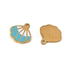 304 Stainless Steel Enamel Charms STAS-P396-17G-M-2