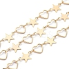Handmade Brass Beaded Chains CHC-S002-02G-1