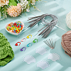 12 Styles Stainless Steel Wire Knitting Needles DIY-AR0004-93B-4