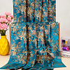 Chinese-style Flower Pattern Polyester Fabric for Clothing & Home Decor DIY-WH0622-735B-4