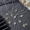 80Pcs 2 Colors Tibetan Style Alloy Pendants FIND-FH0003-85-2