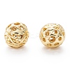 Alloy Hollow Beads PALLOY-P238-14G-RS-3