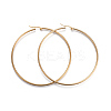 201 Stainless Steel Big Hoop Earrings EJEW-A052-20A-G-1