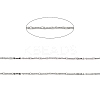 Tarnish Resistant Handmade 304 Stainless Steel Bar Link Chains CHS-G025-08P-2