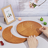 Round & Moon Lollipop Display Stands ODIS-WH0030-88-3
