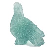 Natural Fluorite Carved Eagle Figurines Statues for Home Office Desktop Feng Shui Ornament G-Q172-10B-2