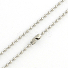 304 Stainless Steel Ball Chain Necklace Making NJEW-R225-06-2