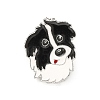 Dog Enamel Pin with Brass Butterfly Clutches LS-JEWB-A006-06H-1