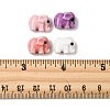 18Pcs 4 Colors Handmade Porcelain Beads PORC-FS0001-43-5