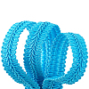 Polyester Braided Lace Trim OCOR-WH0074-92D-1