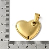 PVD Vacuum Plating 304 Stainless Steel Pendants STAS-B069-06G-3