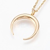 304 Stainless Steel Pendant  Necklaces LS-NJEW-P224-16G-1
