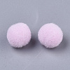 DIY Doll Craft Polyester High-elastic Pom Pom Ball AJEW-R093-02E-01-3
