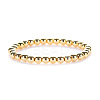 Synthetic Non-magnetic Hematite Beaded Stretch Bracelets for Men Women YP2747-5-1