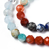 Natural & Synthetic Mixed Gemstone Beads Strands G-D080-A01-01-06-3