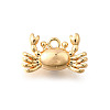 Ocean Theme Brass Charms KK-C096-13B-G-1