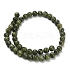 Natural Chinese Jade/Southern Jade Beads Strands G-P626-8mm-01-3