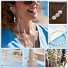 26Pcs 26 Styles Natural White Shell Oval Beads BSHE-PH0001-59-5