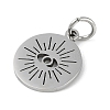 Non-Tarnish 304 Stainless Steel Charms STAS-L279-027P-2