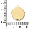 304 Stainless Steel & Rhinestone Pendants STAS-G371-09G-02G-3