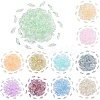 100Pcs Baking Paint Transparent Glass Pendants GLAA-YW0004-81A-2
