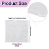 20Pcs Transparent PVC Storage Resealable Bags ABAG-TADJ0001-02-5