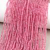 Natural Pink Tourmaline Beads Strands G-RM250101-A4-1