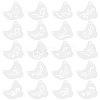 20Pcs PET Tattoo Stencil Templates AJEW-WH20141-12-7