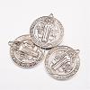 Tibetan Style Alloy Big Pendants TIBEP-A17171-AS-LF-1