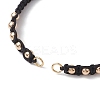 Polyester Braided Bead Bracelet Making AJEW-JB01250-02-2