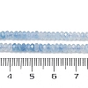 Natural Aquamarine Beads Strands LS-G-P553-F10-02-3