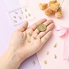16Pcs 8 Style Brass Micro Pave Cubic Zirconia Charms ZIRC-CJ0003-33-4