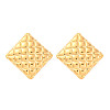 304 Stainless Steel Stud Earrings for Women LS-EJEW-K306-08G-4