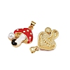 Brass Pendants KK-C095-01G-2