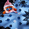20 Sets Luminous Plastic Safety Craft Eye DIY-PH0022-63C-5