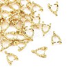 SHEGRACE Brass Ice Pick Pinch Bails XGRQ1R712-358G-1