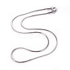 Non-Tarnish 304 Stainless Steel Snake Chain Necklaces LS-NJEW-F265-C-P-1