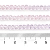 Transparent Painted Glass Beads Strands DGLA-A034-T4mm-A05-3