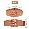 PU Leather Wide Elastic Corset Belts AJEW-WH0413-88B-2