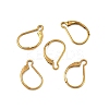 Ion Plating(IP) 304 Stainless Steel Leverback Earring Findings STAS-K233-04G-01A-1