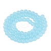Imitation Jade Glass Beads Strands GLAA-T032-J6mm-07-3