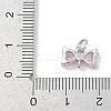 Rack Plating Brass Micro Pave Cubic Zirconia Links KK-Q028-14P-3