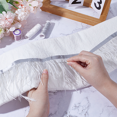 2M Fashion Ostrich Feather Trimming FIND-GF0005-13A-1