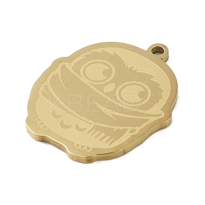 201 Stainless Steel Pendants STAS-C095-08G-1