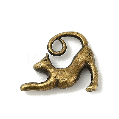 Tibetan Style Alloy Kitten Pendants LS-TIBEP-A22092-AB-FF-1