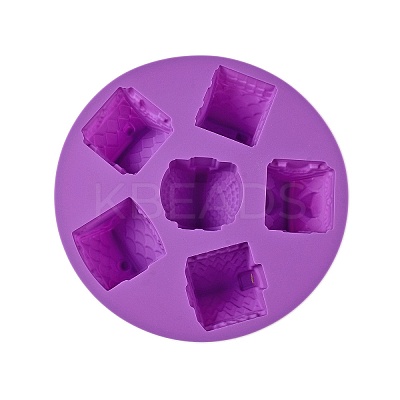 Round DIY Food Grade Silicone Mold DIY-K075-30-1